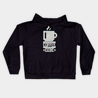Coffee Into Code Kids Hoodie